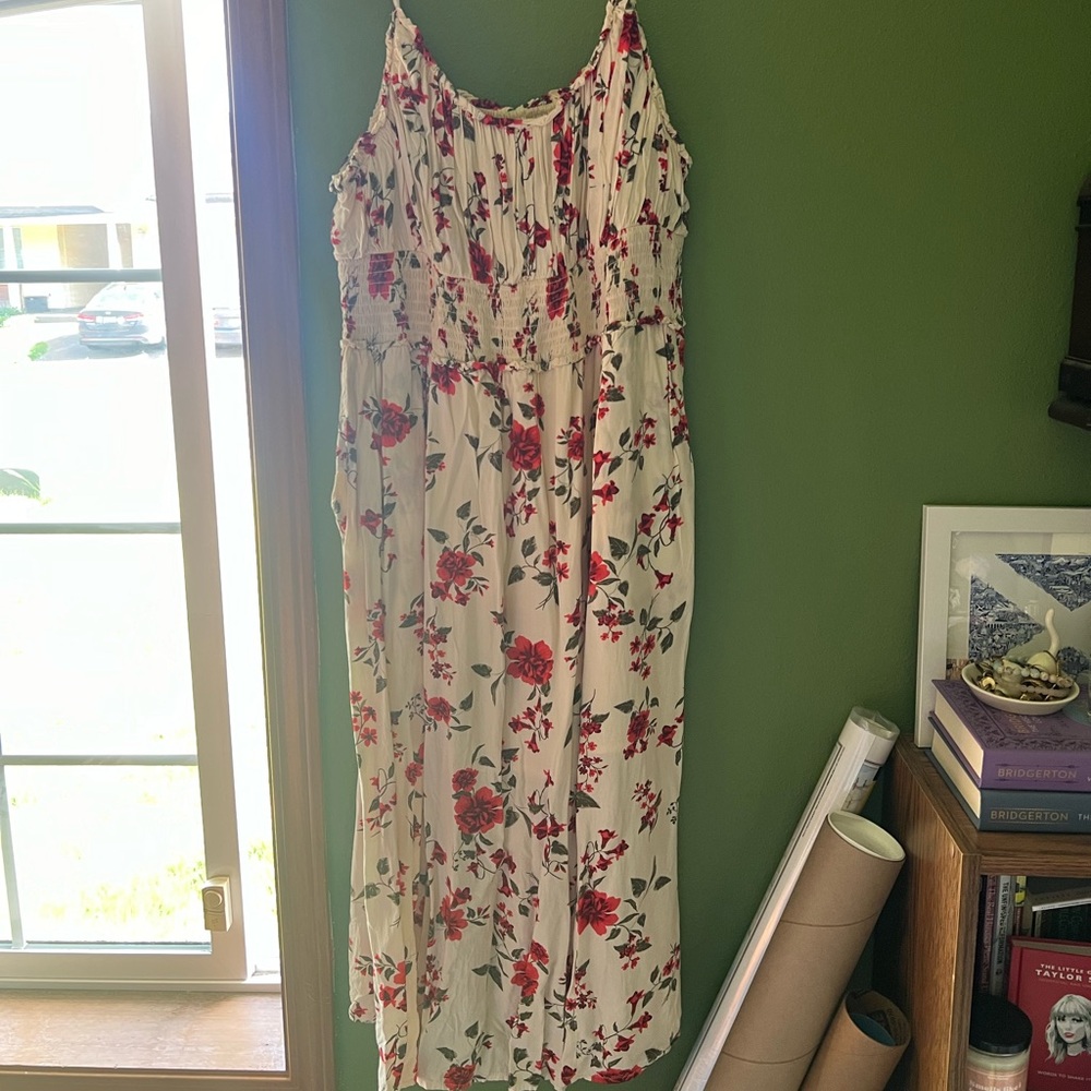 Rose midi dress - old navy